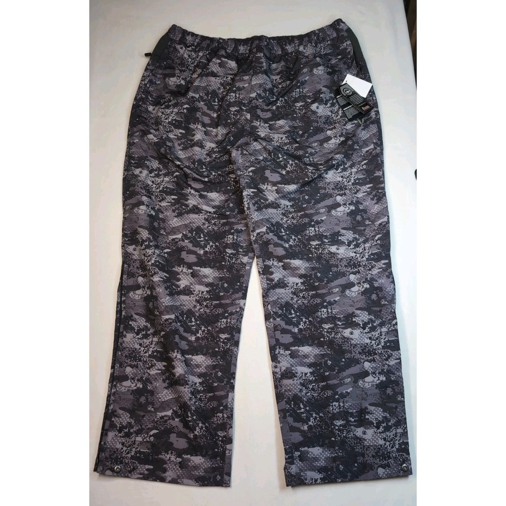 New Rocky Men's 2XL ProHunter Waterproof Rain Pant Black Venator Camouflage